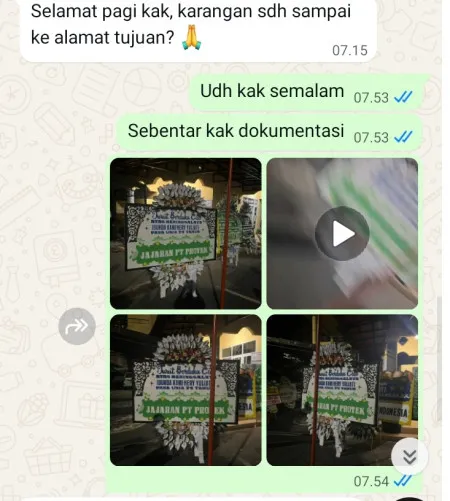 Pengiriman Papan Bunga Selamat Event Organizer Jakarta