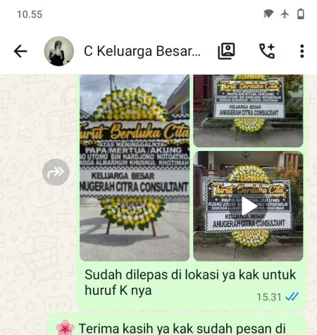 Pengiriman Papan Bunga Duka Event Organizer Jakarta