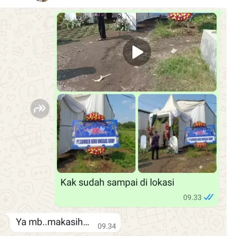 Pengiriman Karangan Bunga Event Organizer Jakarta
