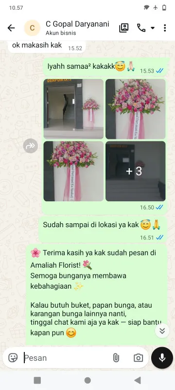 Pengiriman Karangan Bunga Event Organizer Jakarta